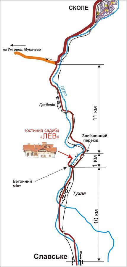 Lev Hotel Tuhlja Kültér fotó
